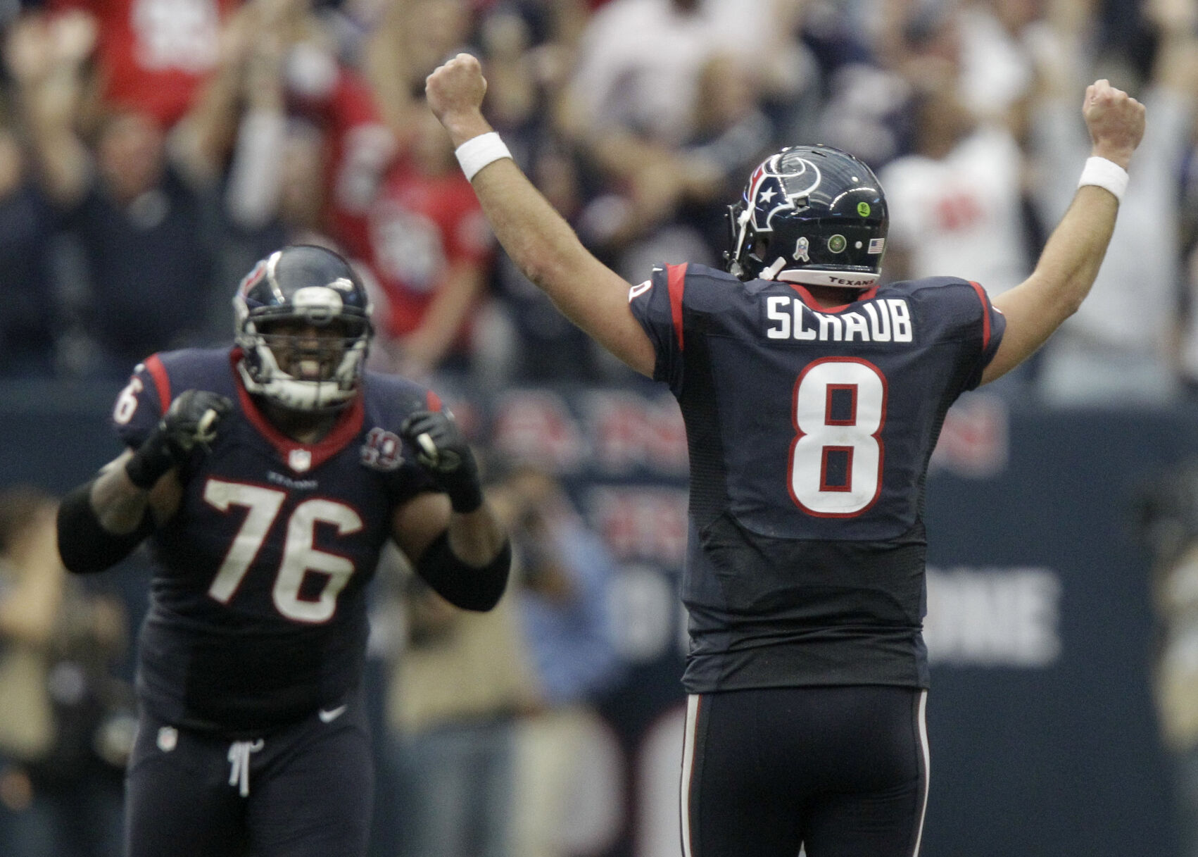 2012: Matt Schaub throws 5 TDs, 527 yards in Texans' OT win